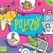 Mały miś koloruje Pojazdy