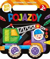 Bip, bip! Pojazdy. Kolorowanka z naklejkamiAgnieszka Bator