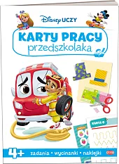 Disney Uczy Karty pracy przedszkolaka 4,