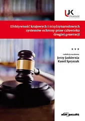 Efektywność krajowych i międzynarodowych systemów ochrony,Jerzy Jaskiernia