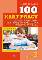 100 kart pracy z ćwiczeniami korekcyjno-kompensacyjny,Kazimierz Słupek 100 kart pracy z ćwiczeniami korekcyjno-kompensacyjny,Kazimierz Słupek