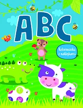 ABC. Kolorowanka z naklejkami