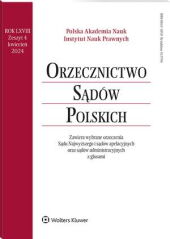 Orzecznictwo Sądów Polskich
