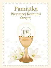 Pamiątka Pierwszej Komunii Świętej