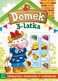 Domek 3-latka. Edukacyjna książeczka z naklejkami