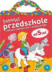 Domowe przedszkole od 5 lat. Zabawy,null null
