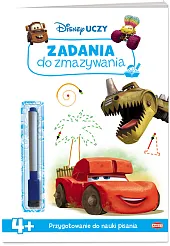 Disney Uczy. Zadania do zmazywania. Auta,