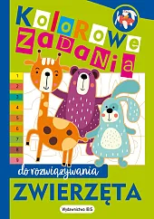 Kolorowe zadania do rozwiązywania. Zwierzęta Kolorowe zadania do rozwiązywania. Zwierzęta