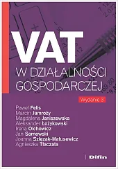 VAT w działalności gospodarczejPaweł Felis