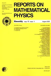 Reports on Mathematical Physics 92/1