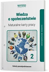 Wiedza o społeczeństwie 2 Maturalne karty,Artur Derdziak