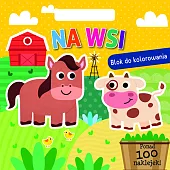 Na wsi Blok do kolorowania