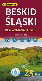 Beskid Śląski dla wymagających mapa laminowana Beskid Śląski dla wymagających mapa laminowana