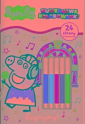 Peppa Pig. Numerkowe kolorowanki cz. 4 Zagrajmy!