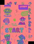 Psi Patrol Na start 5 Litery z pieskami Psi Patrol Na start 5 Litery z pieskami