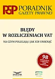 Błędy w rozliczeniach VAT Błędy w rozliczeniach VAT