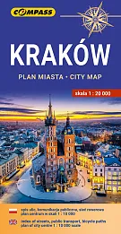 Kraków plan miasta 1:20 000 Kraków plan miasta 1:20 000