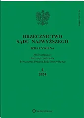 Orzecznictwo Sądu Najwyższego. Izba Cywilna 