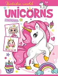 Fantastic world Unicorns z naklejkami