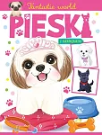 Fantastic world Pieski z naklejkami