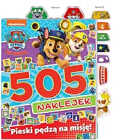 Psi Patrol 505 naklejek Pieski pędzą,