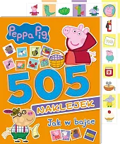 Peppa Pig 505 naklejek 3 Jak,