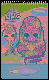 L.O.L. Surprise! Wodne kolorowanie 6 Prawdziwy odlot