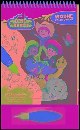 Dino Ranch Wodne kolorowanie 1