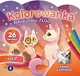 Kolorowanka z tatuażami FLUO Kotki