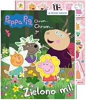Peppa Pig. Chrum... chrum 87 Zielono,