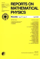 Reports on Mathematical Physics 91/2/2023Eksport Reports on Mathematical Physics 91/2/2023Eksport