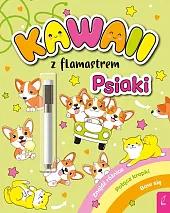 Kawaii z flamastrem PsiakiPatrycja Klempas