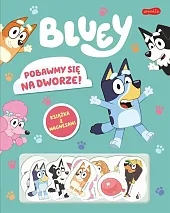 Pobawmy się na dworze! Bluey. Książka,