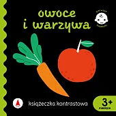 Owoce i warzywa Książeczka kontrastowa
