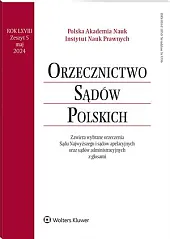 Orzecznictwo Sądów Polskich 