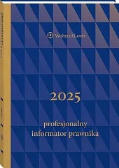 Profesjonalny Informator Prawnika 2025, granatowy (format B5) 