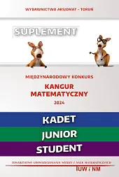 Matematyka z wesołym kangurem - Suplement,