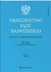 Orzecznictwo Sądu Najwyższego. Izba Pracy i,  Orzecznictwo Sądu Najwyższego. Izba Pracy i,