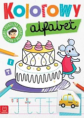 Kolorowy alfabet Edukacyjna książeczka z naklejkamiAnna Podgórska Kolorowy alfabet Edukacyjna książeczka z naklejkamiAnna Podgórska