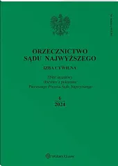 Orzecznictwo Sądu Najwyższego. Izba Cywilna 