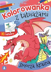 Kolorowanka z tatuażami Smocza kraina Kolorowanka z tatuażami Smocza kraina