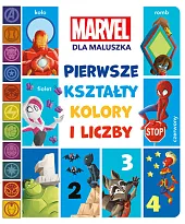 Pierwsze kształty, kolory i liczby Marvel,Higginson Sheila Sweey