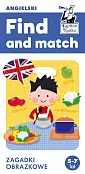 Kapitan Nauka Find and match Angielski Zagadki obrazkowe 5-7 lat