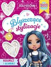 Rainbow High. Błyszczące stylizacje. Koloruj i,