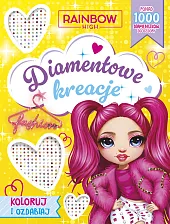 Rainbow High. Diamentowe kreacje. Koloruj i,