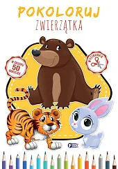 Pokoloruj zwierzątka Pokoloruj zwierzątka