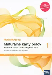 MATeMAtyka 1 Maturalne karty pracy Zakres,Dorota Ponczek