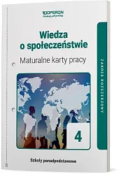 Wiedza o społeczeństwie 4 Maturalne karty,Iwona Walendziak Wiedza o społeczeństwie 4 Maturalne karty,Iwona Walendziak