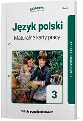 Język polski 3 Maturalne karty pracy,Anna Czaja Język polski 3 Maturalne karty pracy,Anna Czaja