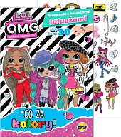 L.O.L. Surprise! Rysowanki z bajecznymi tatuażami cz. 1 Co za kolory!
